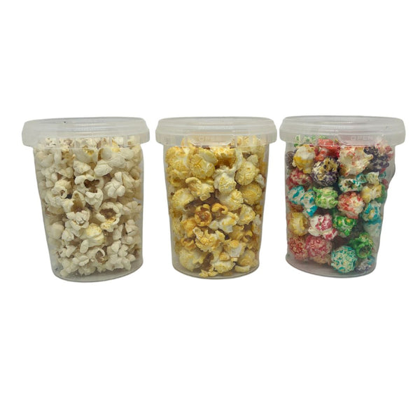 Emmertje Popcorn 0,5 liter met eigen sticker