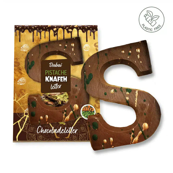 Dubai Pistache Knafeh Chocoladeletter (150 gram)