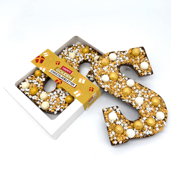 Gouden Chocoladeletter (250 gram)